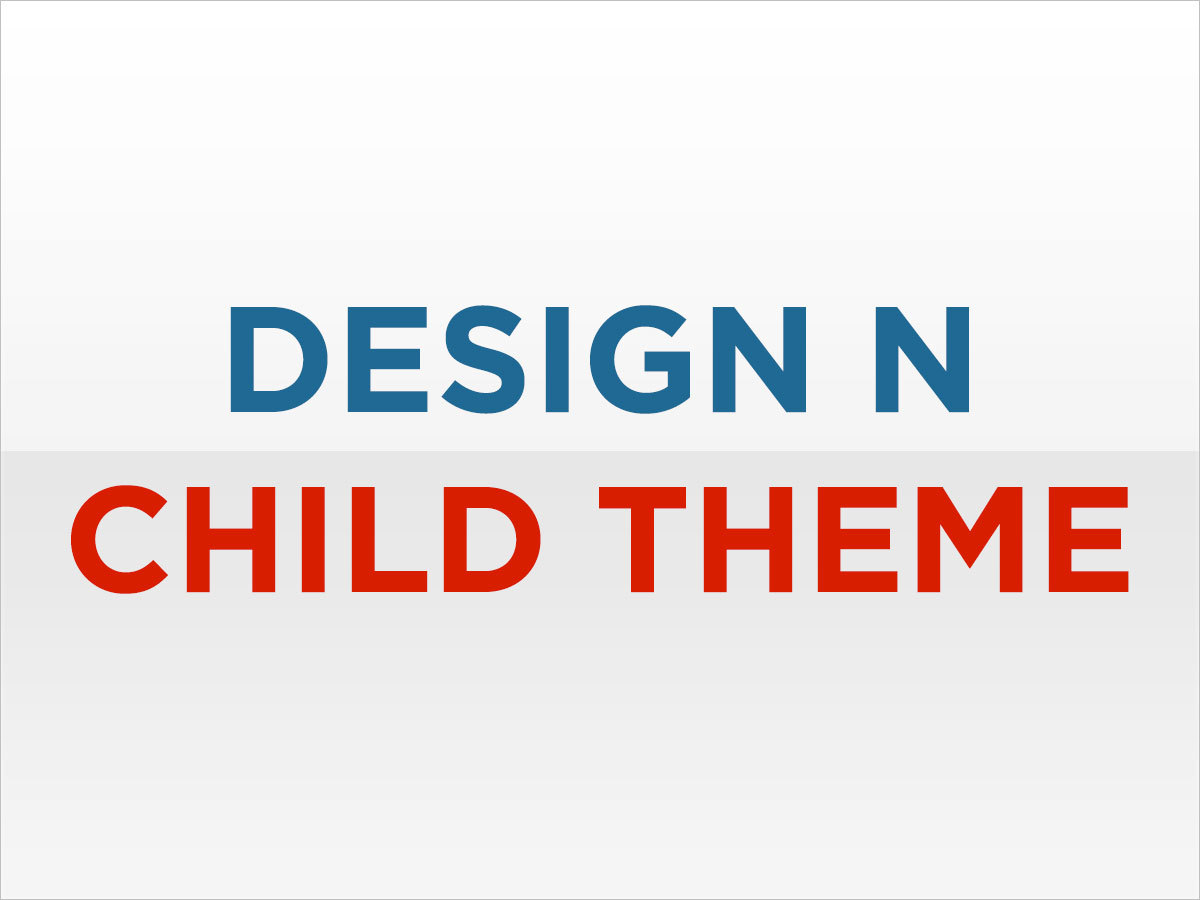 Design N Child WordPress website theme