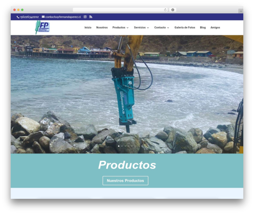 Divi top WordPress theme - fernandoperez.cl