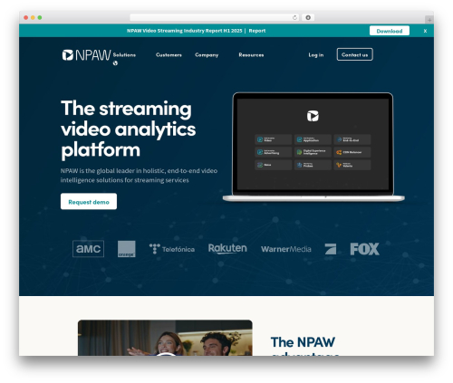 Divi WordPress movie theme - npaw.com