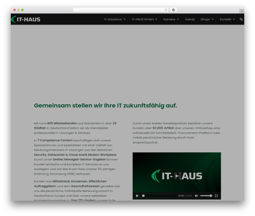 Divi WordPress theme design - it-haus.com