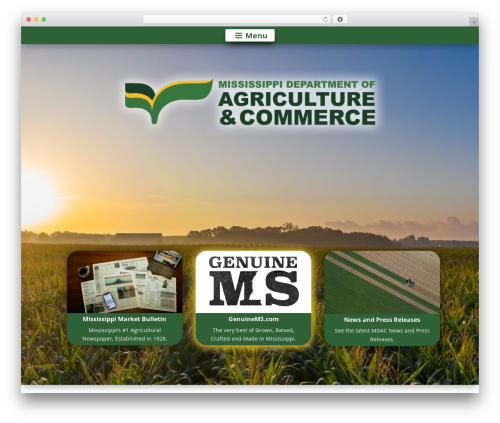 Divi WordPress theme design - mdac.ms.gov