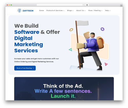 Divi WordPress theme - zaytech.com