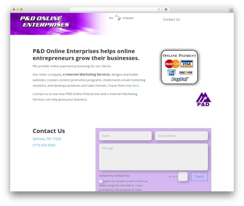 Divi WordPress theme - pndonline.org