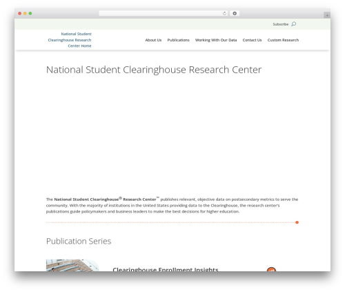 Divi WordPress theme - nscresearchcenter.org