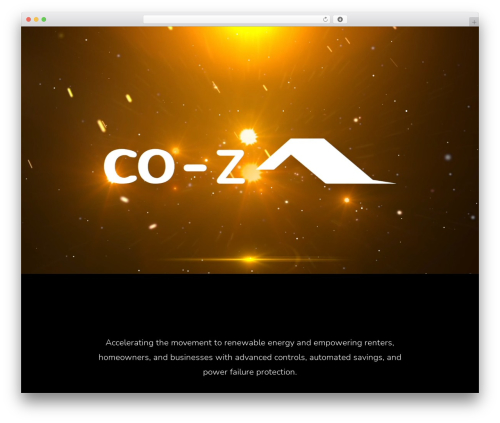 Divi WordPress theme - co-z.com