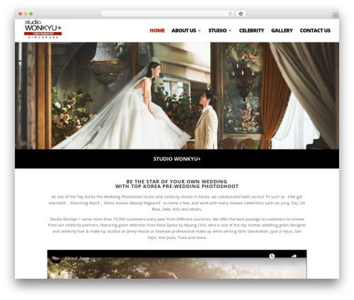 Divi WordPress wedding theme - wonkyusingapore.com