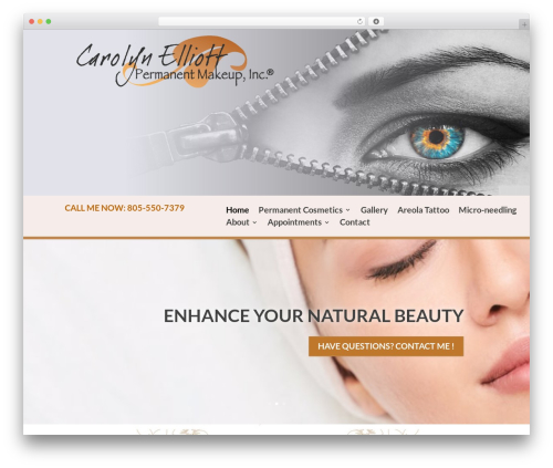 Divi WP theme - carolyn-elliott.com