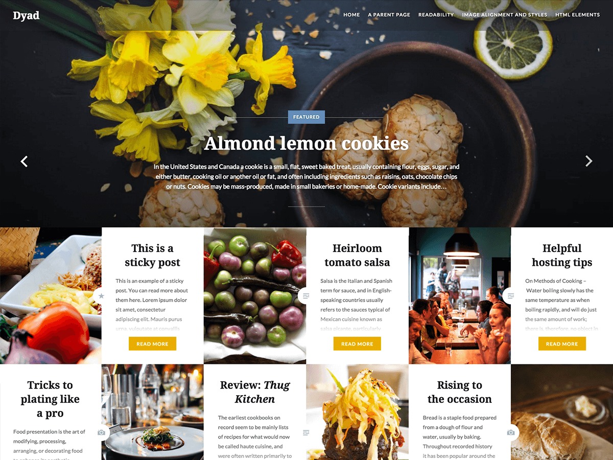 Dyad WordPress theme image by Automattic