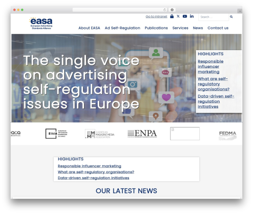 Complianz – GDPR/CCPA Cookie Consent (complianz-gdpr) free WordPress plugin - easa-alliance.org