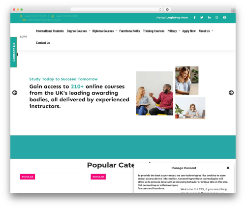 Edumall WordPress theme - lcps.org.uk