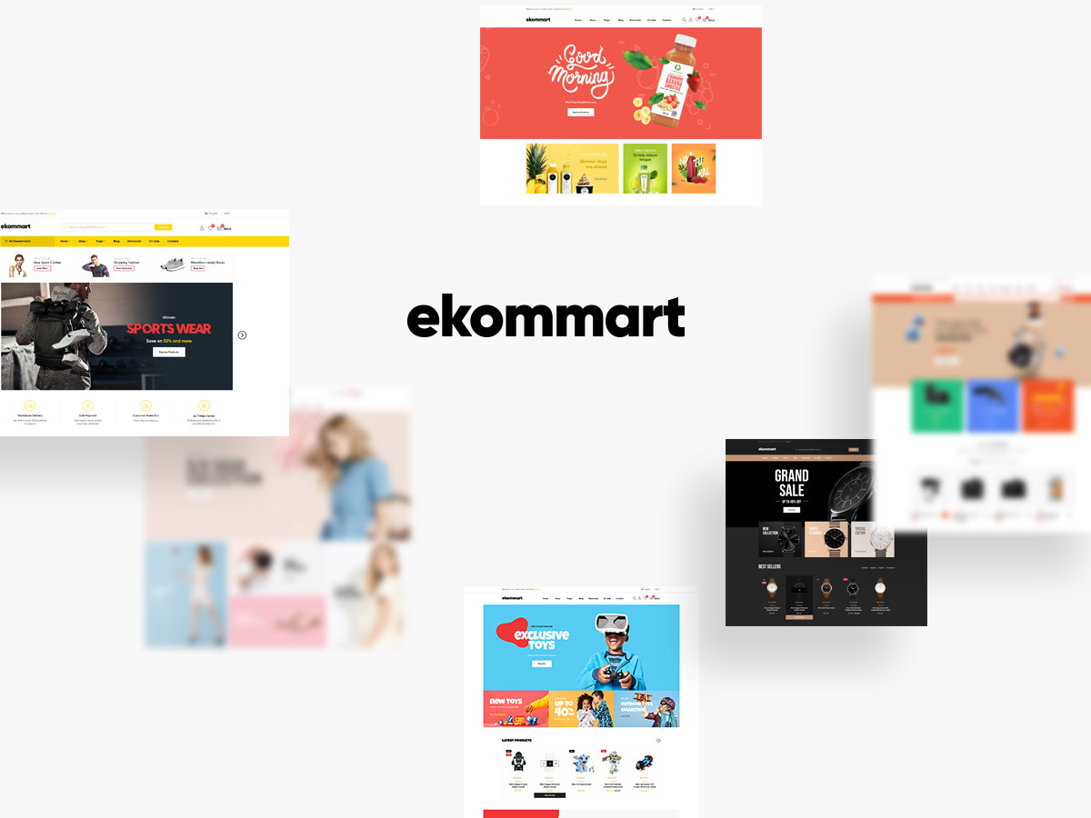 Ekommart best WooCommerce theme