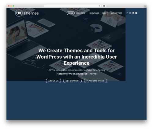 Flatsome best WordPress theme - uxthemes.com