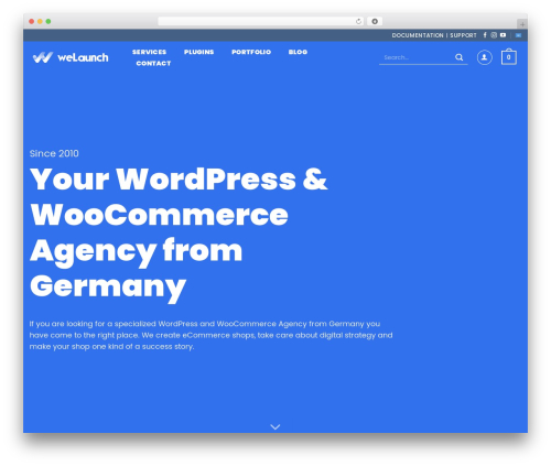 Flatsome WordPress theme - welaunch.io