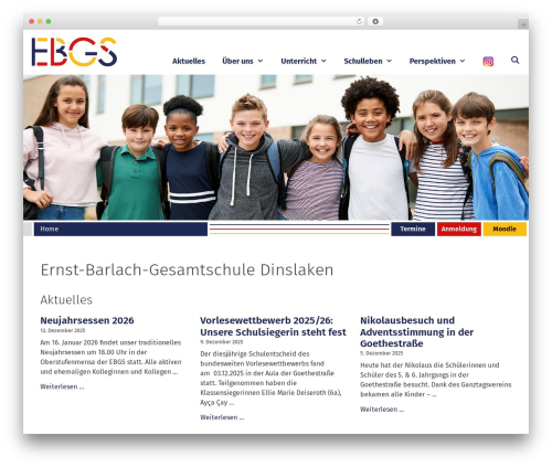 GeneratePress best free WordPress theme - ebgs.de