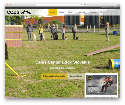 GeneratePress free WordPress theme - cces.sk