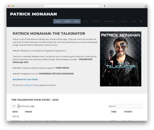 GeneratePress free WordPress theme - patrickmonahan.co.uk