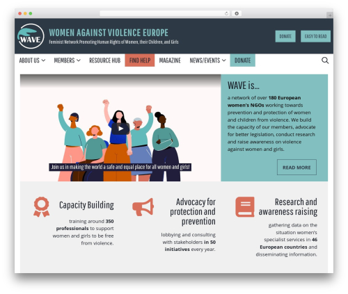 GeneratePress free WordPress theme - wave-network.org