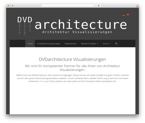 GeneratePress free WP theme - dvdarch.ch