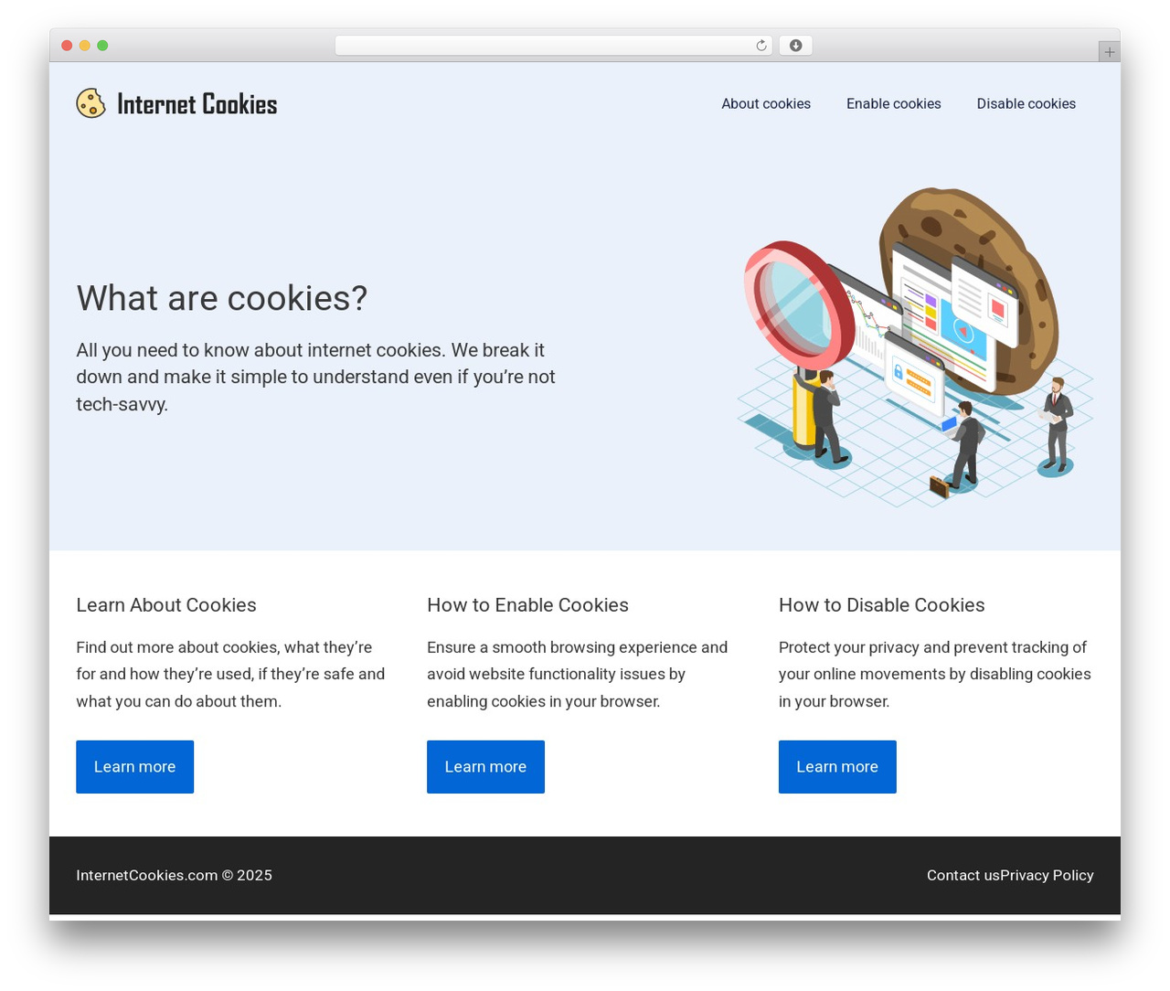 GeneratePress free WP theme - internetcookies.com
