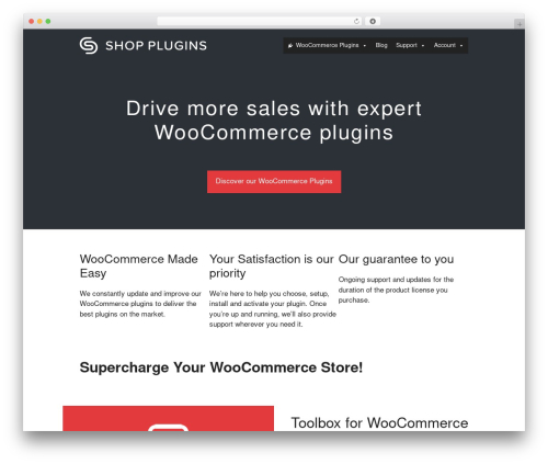 GeneratePress free WP theme - shopplugins.com