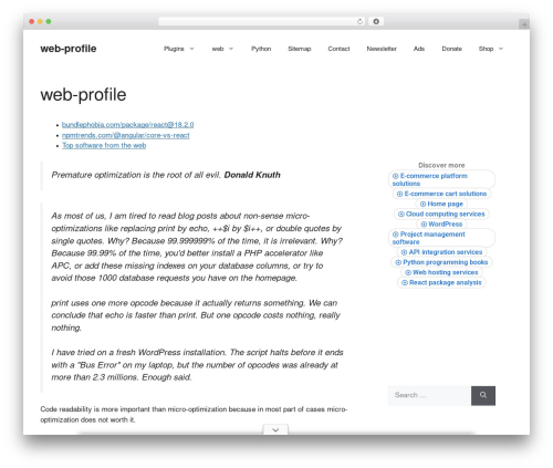 GeneratePress theme WordPress - web-profile.net