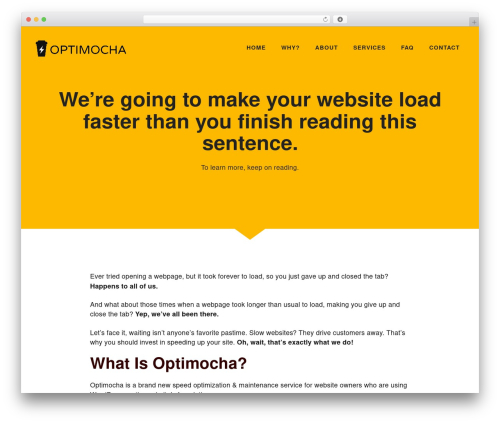 GeneratePress theme free download - optimocha.com