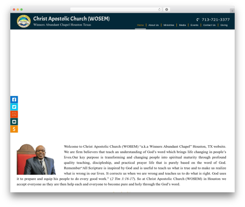GeneratePress theme WordPress - cacwosemhoustontx.org