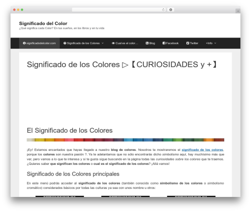 GeneratePress top WordPress theme - significadodelcolor.com