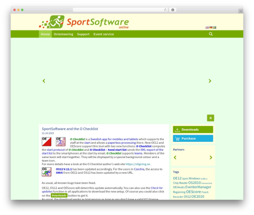 GeneratePress WordPress theme free - sportsoftware.de