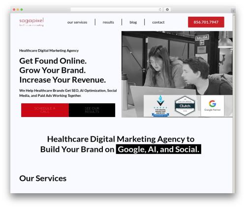 GeneratePress WordPress theme - sagapixel.com