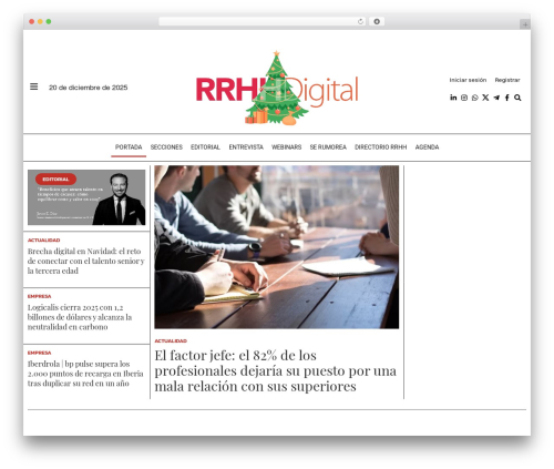 GeneratePress WordPress theme design - rrhhdigital.com