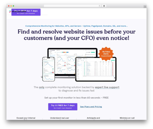 GeneratePress WordPress theme free download - statuscake.com