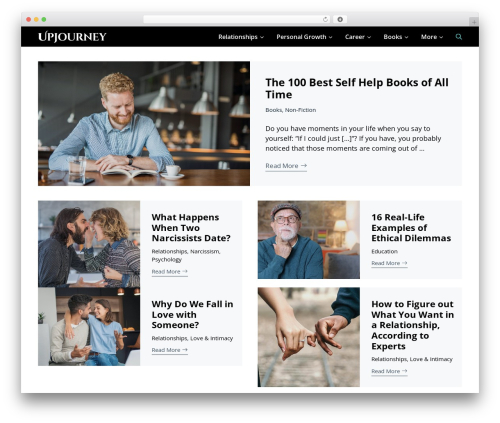 GeneratePress WordPress theme - upjourney.com