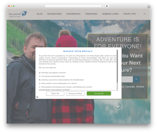 GeneratePress WordPress theme - theplanetd.com