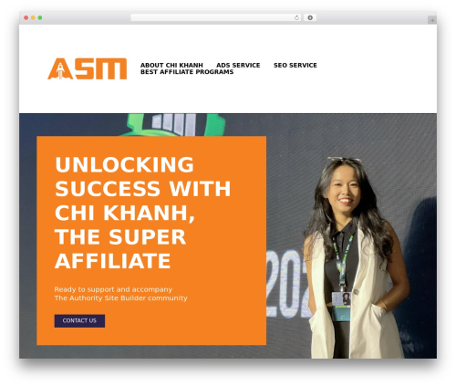 GeneratePress WordPress theme - authoritysitemaster.com