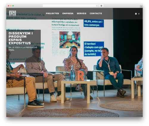 GeneratePress WordPress website theme - espaisexpositius.com