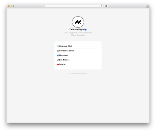 GeneratePress WordPress website theme - zaferinadigital.com