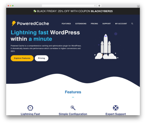 GeneratePress WP theme - poweredcache.com
