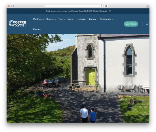 Gowilds premium WordPress theme - coppercoastgeopark.com