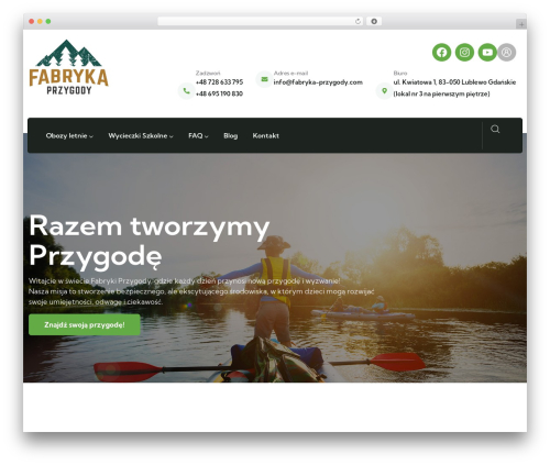 Gowilds WP theme - fabryka-przygody.com