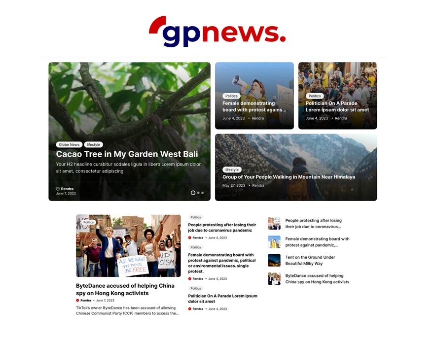 GP News - GeneratePress Child WordPress magazine theme by Tom Usborne