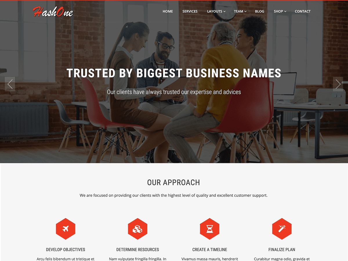 HashOne WordPress theme free download