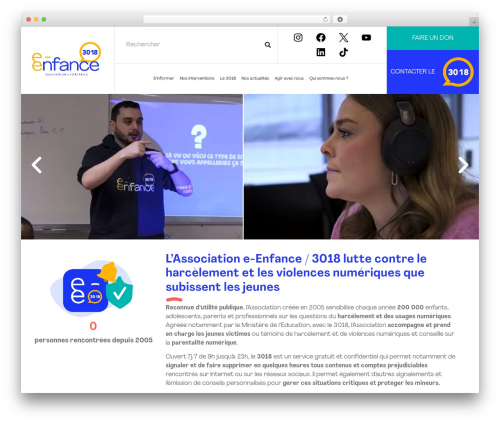 Hello Elementor best free WordPress theme - e-enfance.org