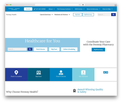 Hello Elementor best free WordPress theme - fenwayhealth.org