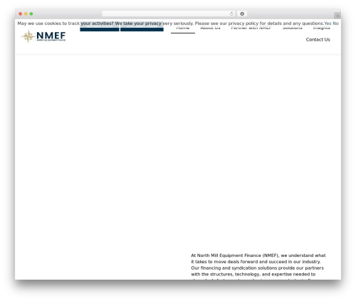 Hello Elementor business WordPress theme - nmef.com