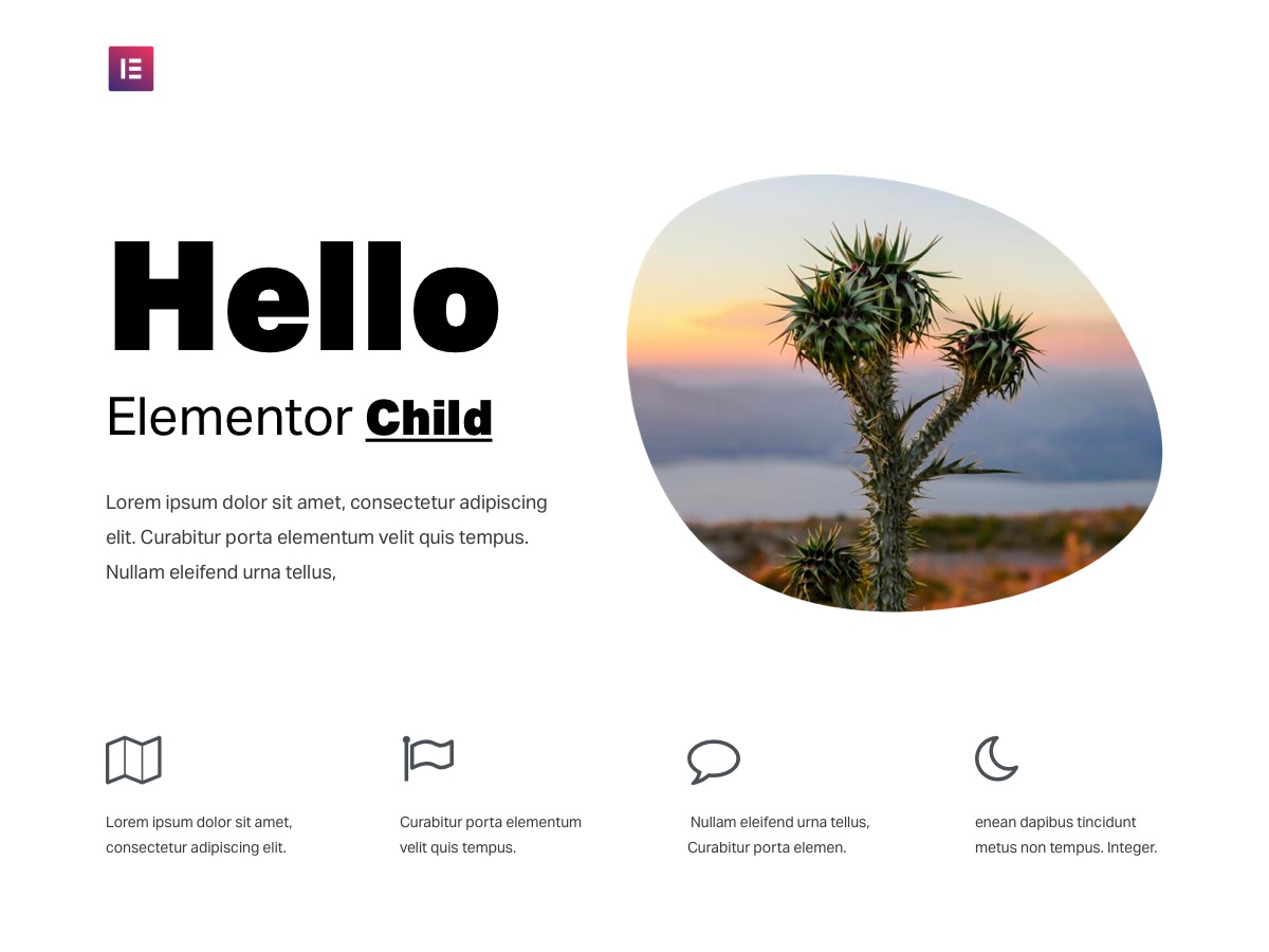 Hello Elementor Child best WordPress theme by Elementor Team