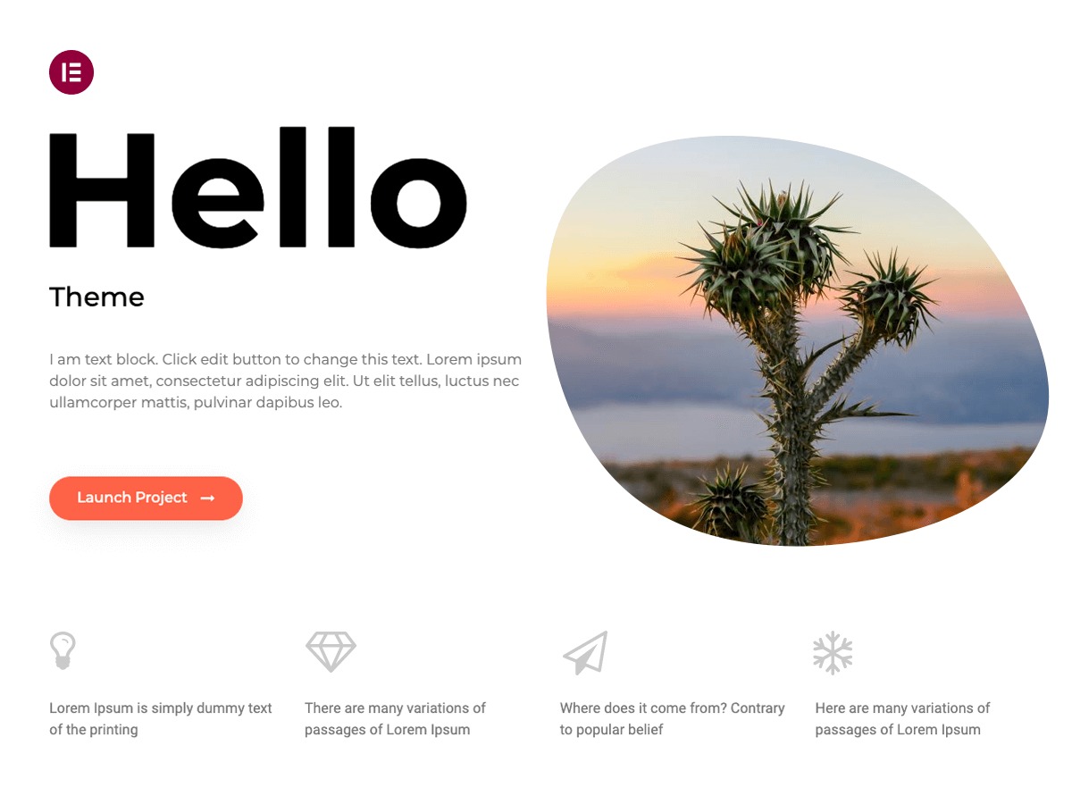 Hello Elementor Child theme of hello-elementor WordPress theme by Elementor Team
