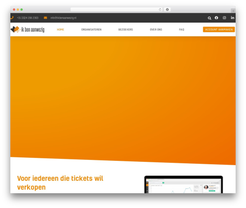 Hello Elementor free WordPress theme - ikbenaanwezig.nl