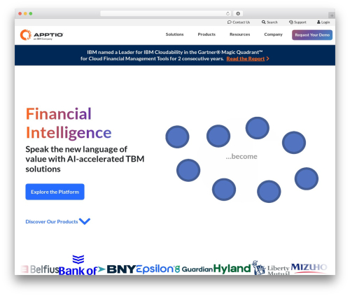 Hello Elementor free WordPress theme - apptio.com