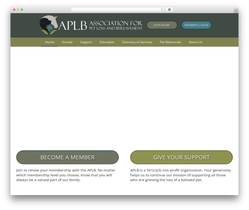 Hello Elementor free WordPress theme - aplb.org